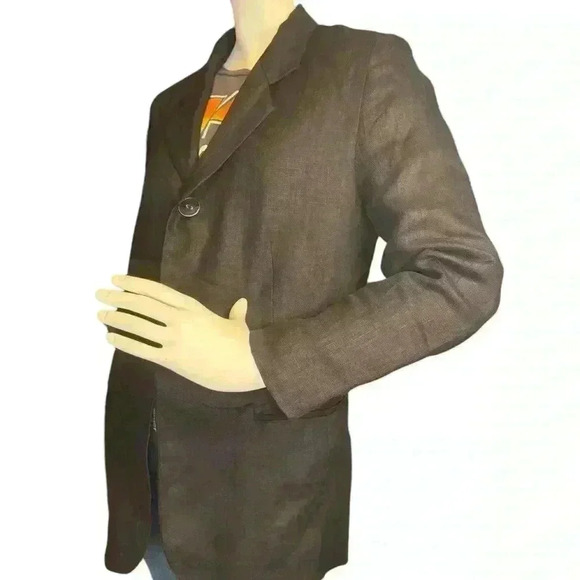 DT Edition cotton/blazer jacket in black color long sleeves. - Picture 5 of 12